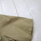 1970s US Military Shortsleeve Twill Khaki Uniform Shirt Size S/M