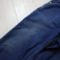 1990s Key Imperial Low Back Advertising Strap Denim Overalls Size 38x28