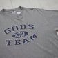 2000s Y2K God's Team 3:16 Religious Jesus T-Shirt Size XL