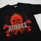 1990s Giant Metallica Pushead Rebel T-Shirt Size M