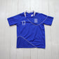 2010s 2010 Greek National Team Gekas 17 Replica Soccer Jersey Size XS/S