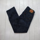 2010s Levi's 501 Dark Blue Denim Jeans Size 31x32.5