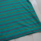 1980s Chaps Ralph Lauren Striped Shortsleeve Polo Shirt Size M/L