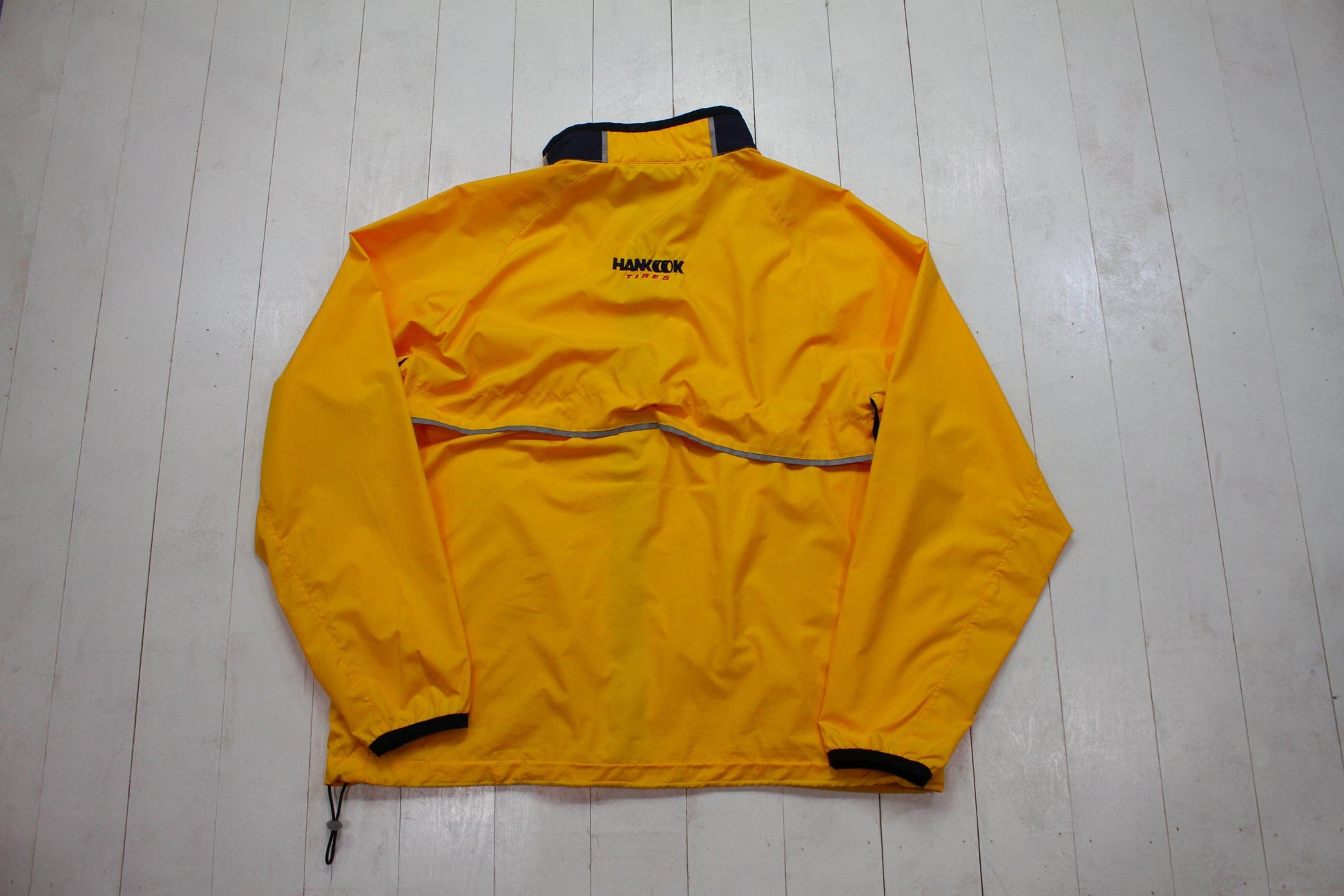 1990s/2000s Y2K Canada Sportswear Hankook Tires Windbreaker Jacket Size XL