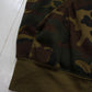 1970s Sears Fieldmaster Thermal Line Zip Up Camo Hoodie Sweatshirt Made in USA Size XS/S