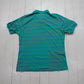 1980s Chaps Ralph Lauren Striped Shortsleeve Polo Shirt Size M/L