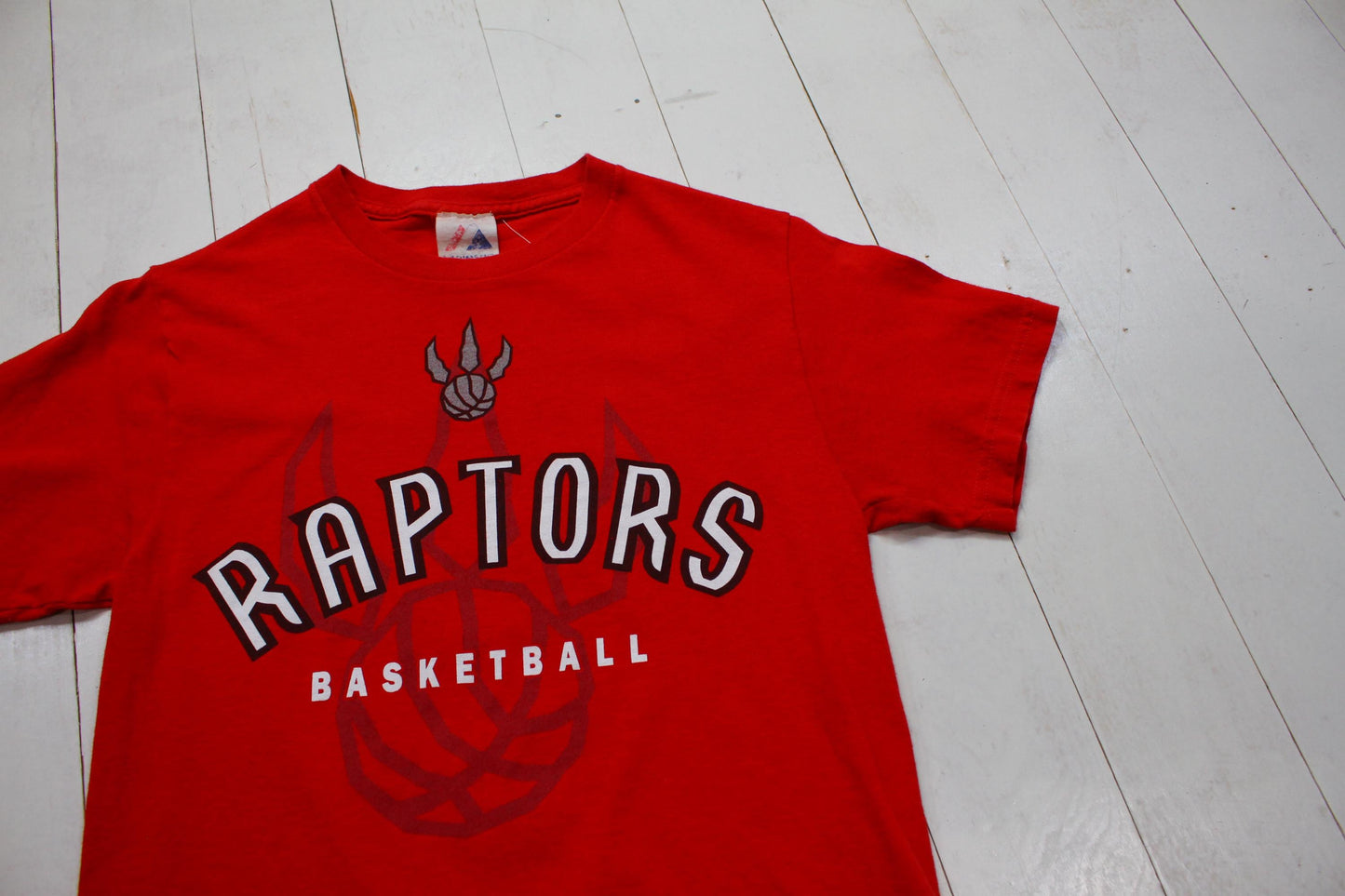 2010s Majestic Toronto Raptors Kyle Lowry NBA Basketball T-Shirt Size XS/S