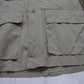 1950s/1960s US Air Force Khaki 4 Pocket Safari Shirt Jacket Size S/M