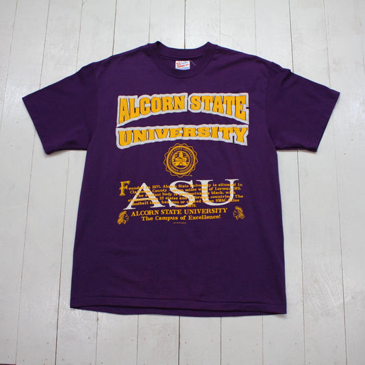 1990s Alcorn State University T-Shirt Made in USA Size M