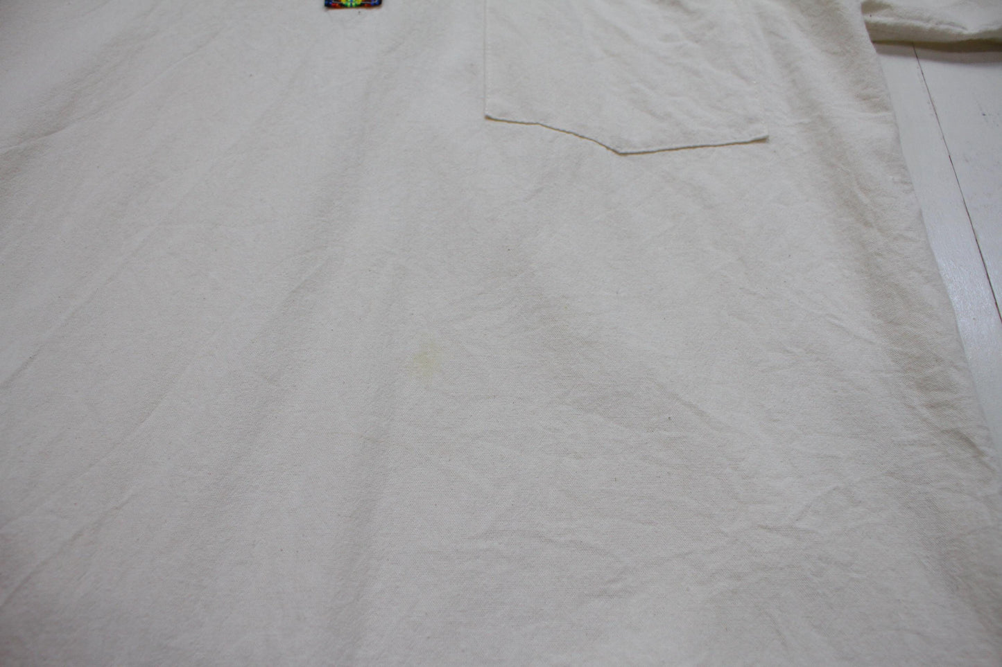 1990s/2000s Himalyian Shortsleeve Kurta Shirt Size M