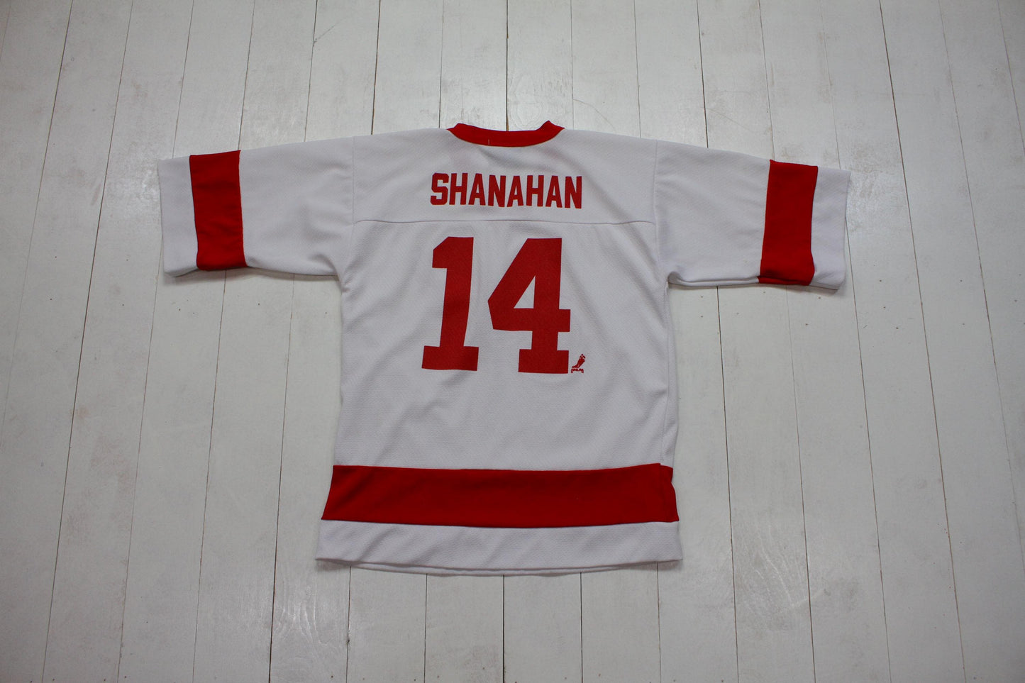 1990s Logo Athletic Detroit Red Wings Brendan Shanahan NHL Hockey Authentic Jersey Size S