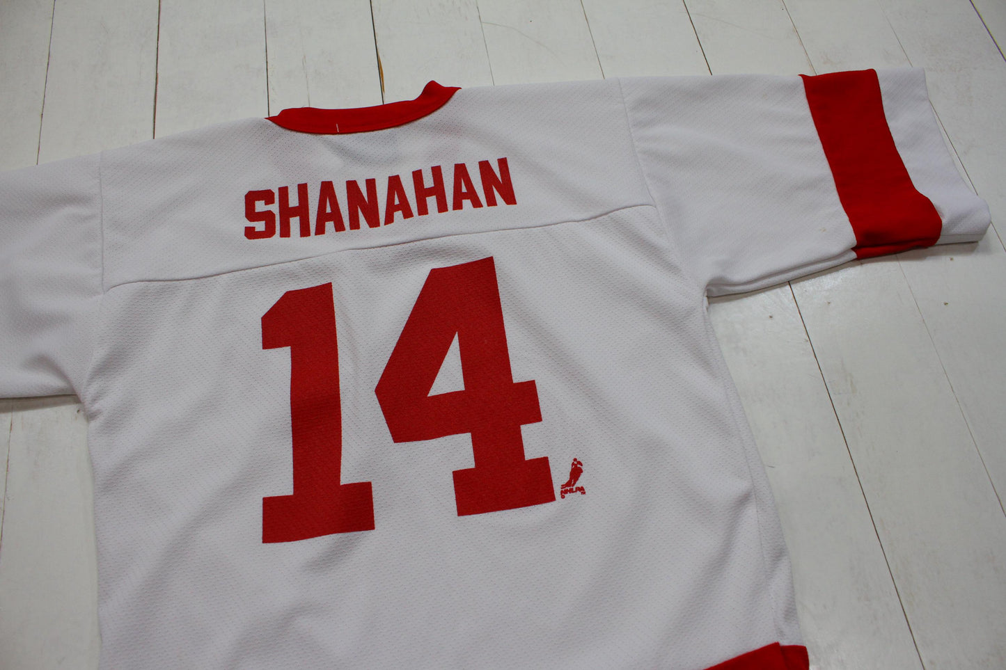 1990s Logo Athletic Detroit Red Wings Brendan Shanahan NHL Hockey Authentic Jersey Size S