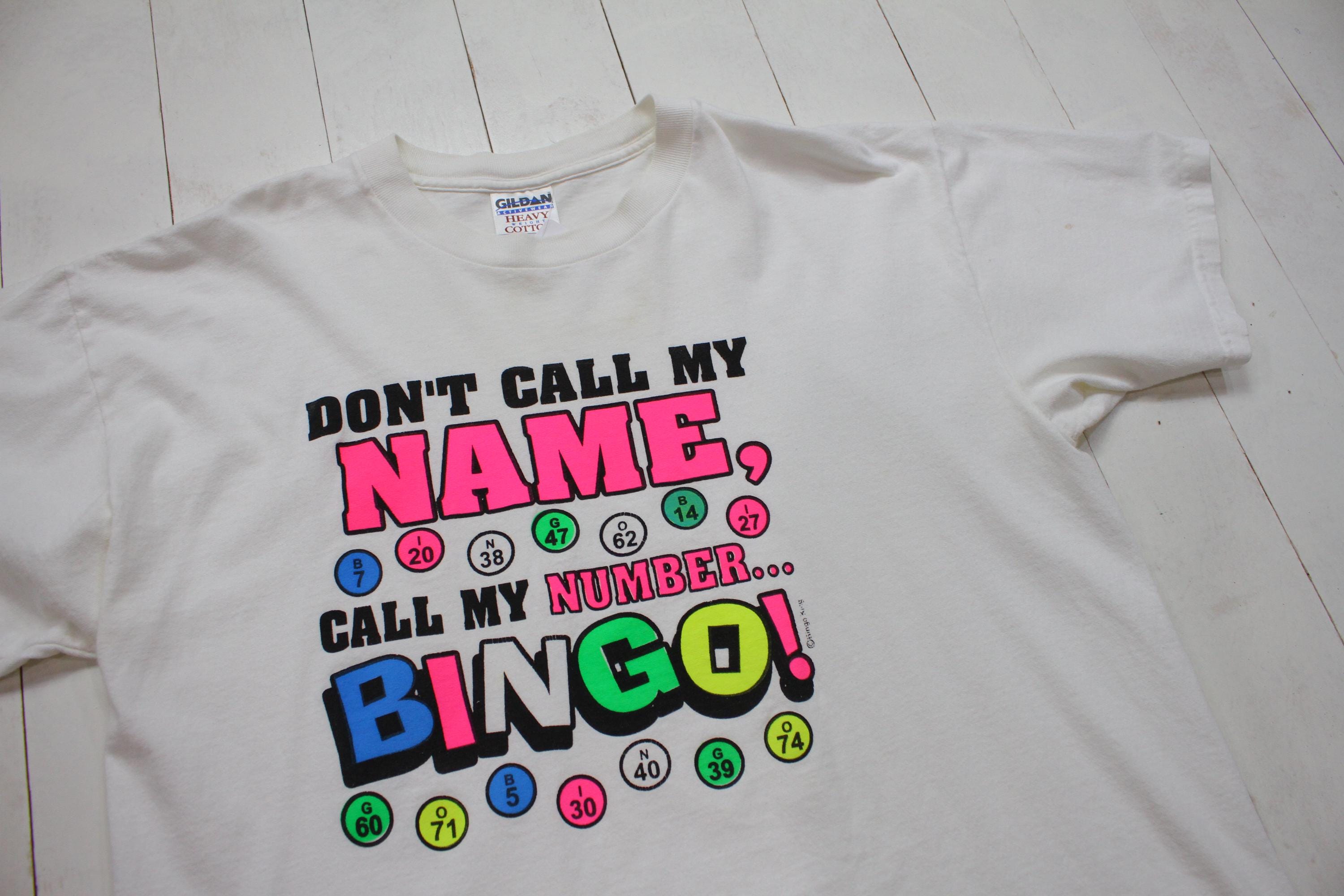 ALL OVER 2024 PRINT 90S BINGO T SHIRT