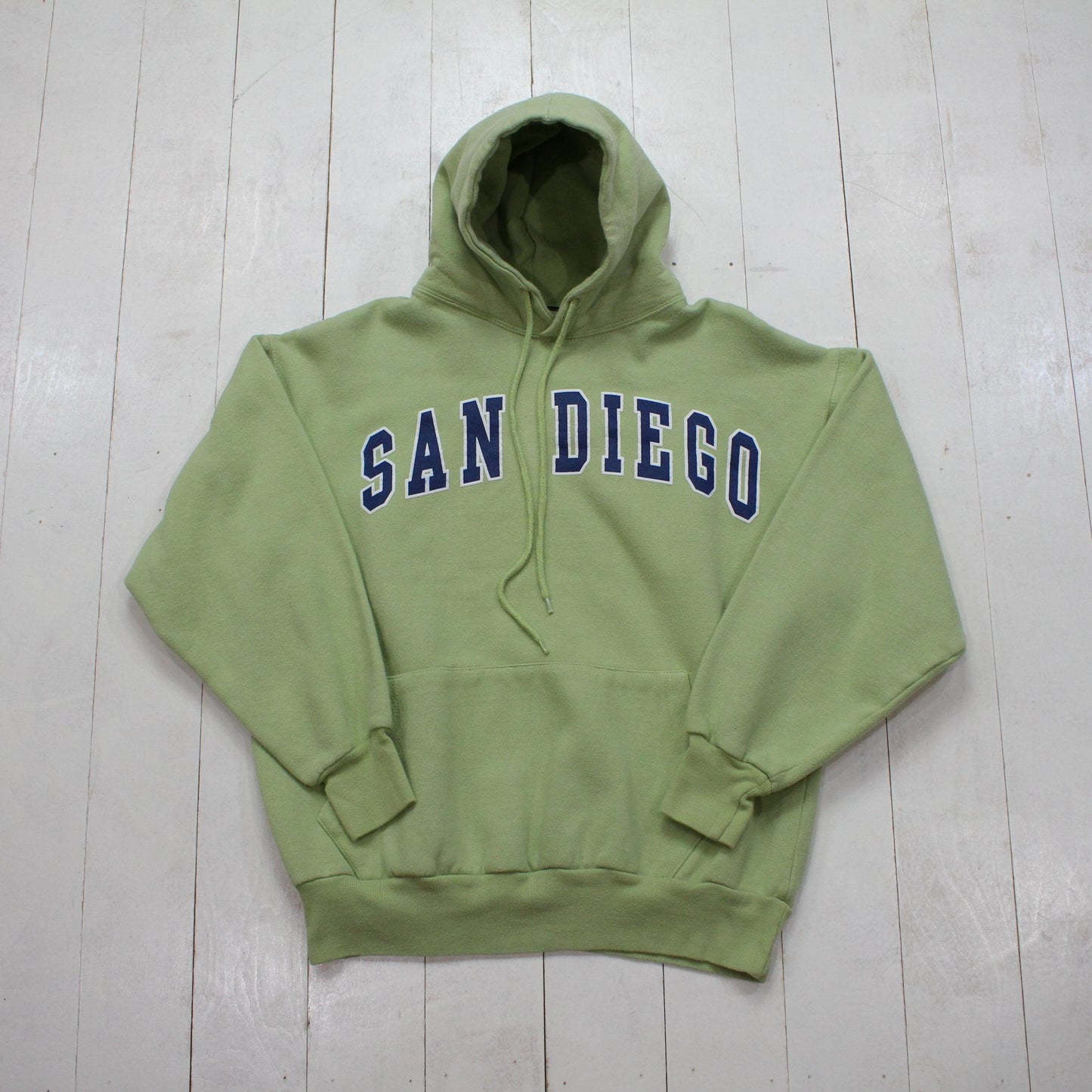 1990s/2000s Y2K San Diego Hoodie Sweatshirt Size M