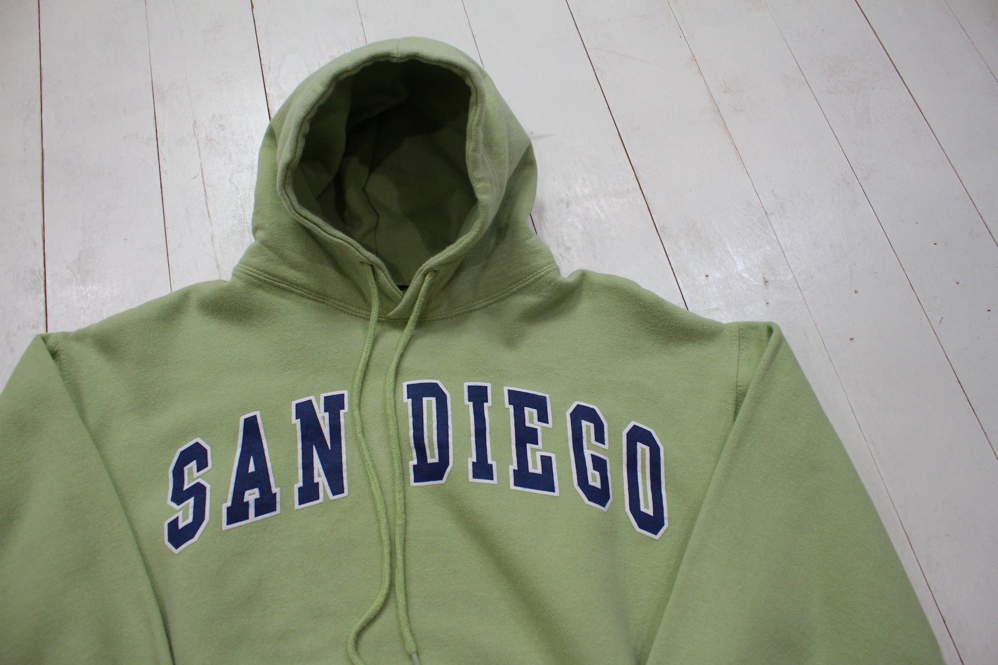 1990s/2000s Y2K San Diego Hoodie Sweatshirt Size M