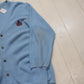 1980s/1990s Izod Baby Blue Knit Cardigan Sweater Size M/L