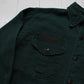 1960s Boy Scouts of America Explorer Button Up Uniform Shirt Made in USA Size M