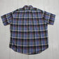 2000s Y2K Ralph Lauren Plaid Button Down Short Sleeve Shirt Size XL/XXL