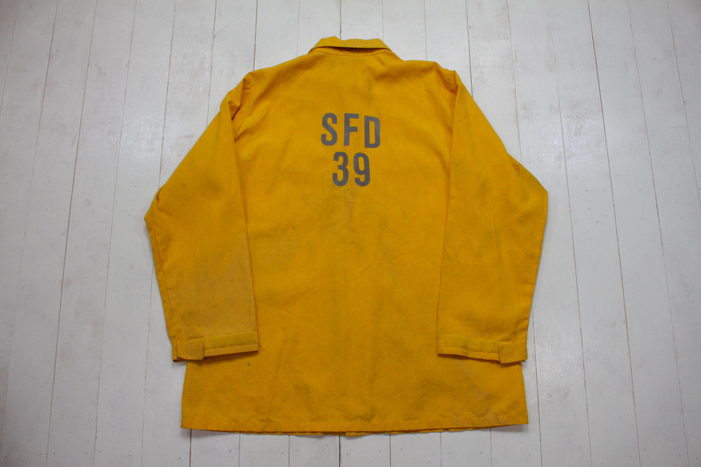 2000s 2009 PGI Inc Yellow Wildland Fire Fighting Protective SFD 35 Shirt Made in USA Size xl