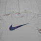 1990s Nike Big Swoosh T-Shirt Made in USA Size M