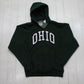 2000s Y2K Steve Barry Ohio University Bobcats Reverse Weave Style Hoodie Size M