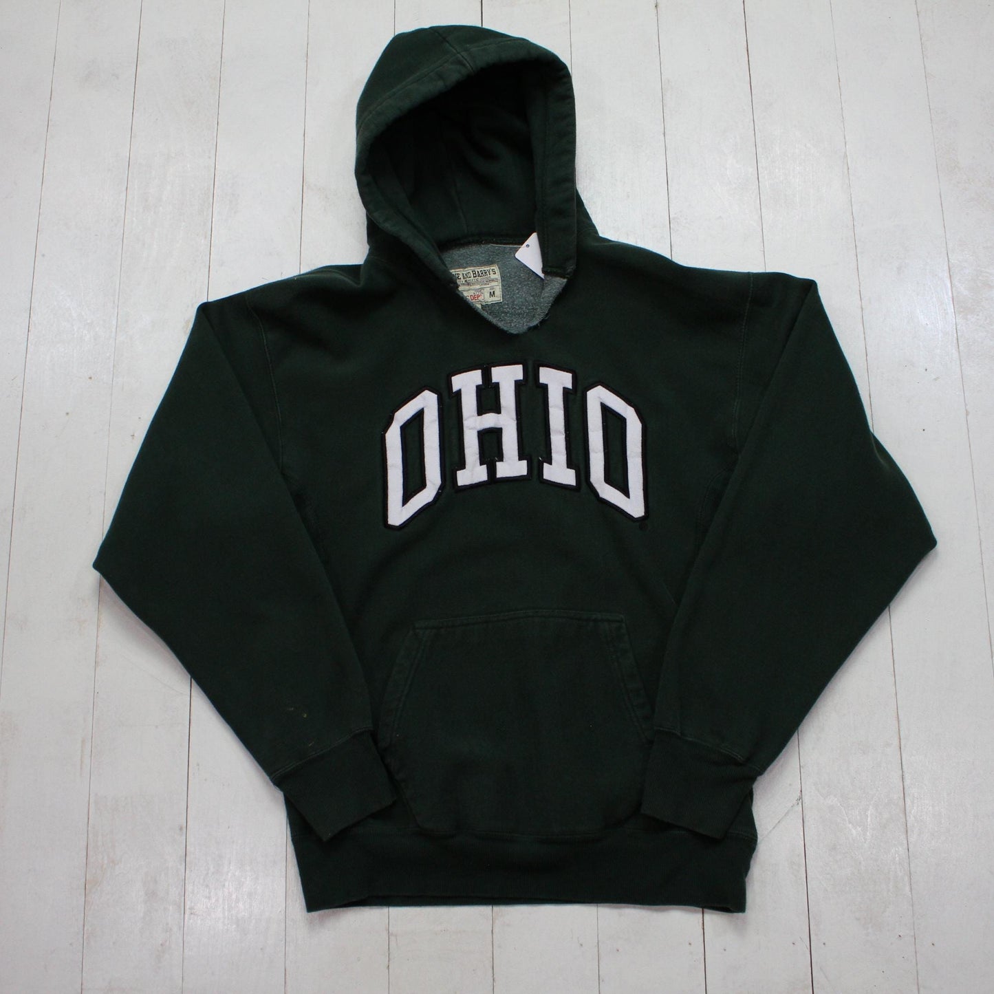 2000s Y2K Steve Barry Ohio University Bobcats Reverse Weave Style Hoodie Size M