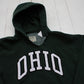 2000s Y2K Steve Barry Ohio University Bobcats Reverse Weave Style Hoodie Size M