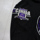 1990s 1995 Canada Grande Prairie Games ZIpper Collar Sweatshirt Made in Canada Size XL