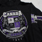 1990s 1995 Canada Grande Prairie Games ZIpper Collar Sweatshirt Made in Canada Size XL