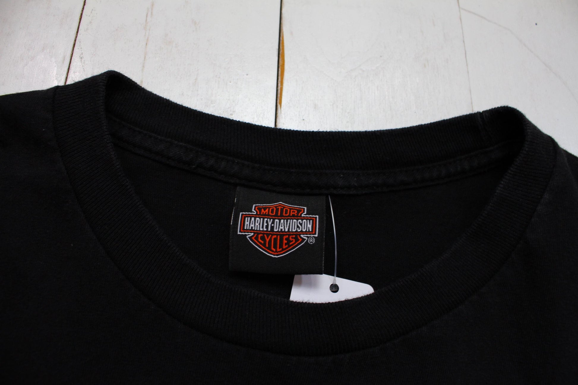 2010s 2018 Harley-Davidson Friday the 13th Clare's Port Dover Motorcycle T-Shirt Size L/XL