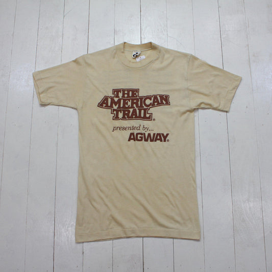 1980s Downerwear The American Trail T-Shirt Made in USA Size S