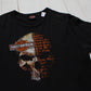 2010s Harley-Davidson Skull Dubois Pennsylvania Motorcycle T-Shirt Size L