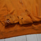 1990s/2000s Y2K Distressed Sonoma Jeans Blank Orange Hoodie Size XL/XXL