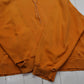 1990s/2000s Y2K Distressed Sonoma Jeans Blank Orange Hoodie Size XL/XXL