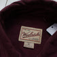 2000s Y2K Woolrich Maroon Button Down Chamois Shirt Size XL