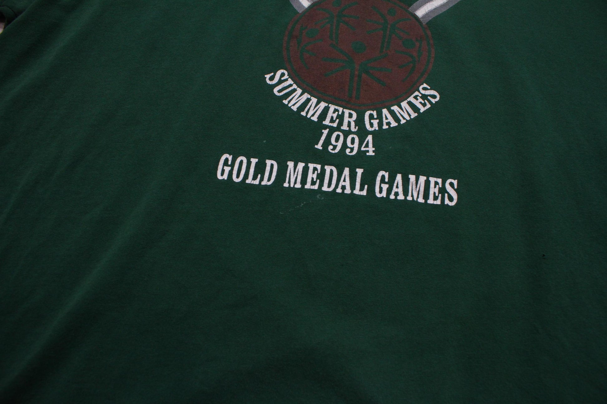 1990s 1994 Ohio Special Olympics Summer Games Gold Medal T-Shirt Size XXL