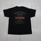 2010s 2016 Harley-Davidson Black Hills Rapid City South Dakota Motorcycle T-Shirt Size L