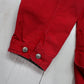 1980s/1990s Nautica Red Chore Work Jacket Size XL/XXL