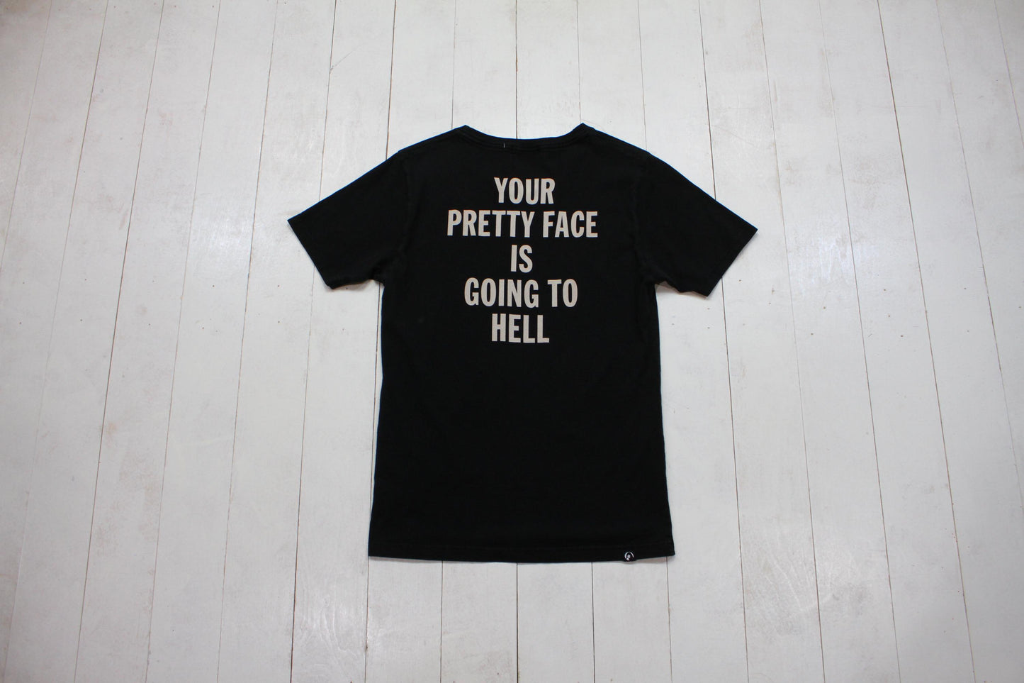 2000s Hysteric Glamour Iggy Pop The Stooges Your Pretty Face is Going to Hell Rock Band T-Shirt Size S