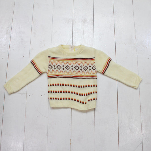 1980s/1990s Baby Togs Acrylic Sweater Kid's Size 6-9 Months