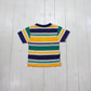 1980s/1990s Healthtex Striped T-Shirt Made in USA Kid's Size 3T