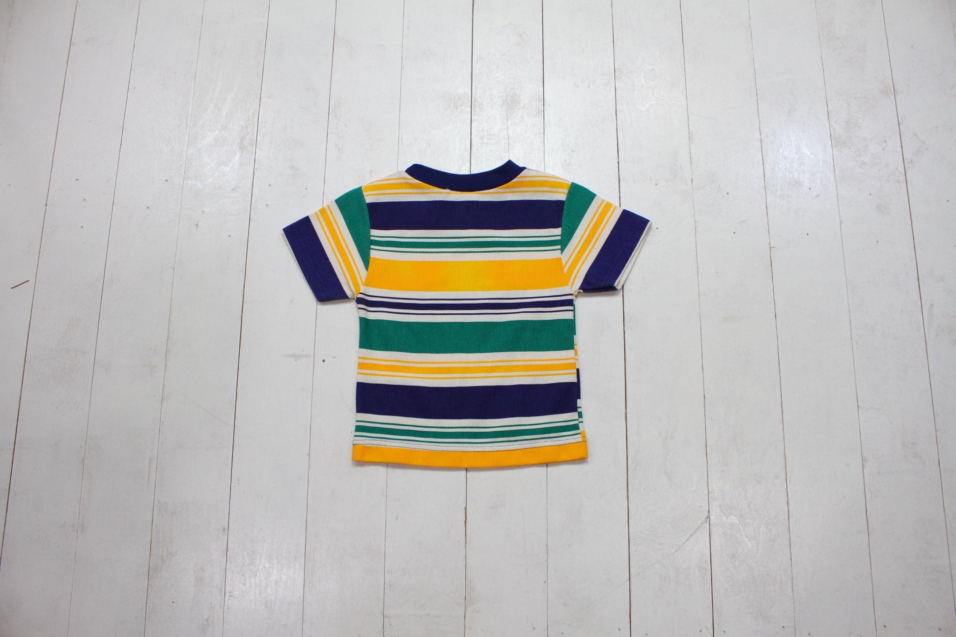 1980s/1990s Healthtex Striped T-Shirt Made in USA Kid's Size 3T