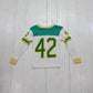 1980s/1990s Unbranded 42 Football Jersey Style T-Shirt Kid's Size 3/4T