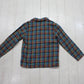 1970s/1980s Plaid Button Up Shirt Kids Size L/XL