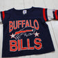 1980s/1990s Logo 7 Buffalo Bills NFL Football T-Shirt Made in USA Kids Size S