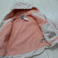 2000s Y2K Carhartt Pink Sherpa Lined Hooded Active Jacket Kid's Size 4-6T