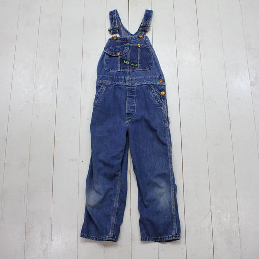 1980s/1990s Key Imperial Denim Overalls Pants Kid's Size