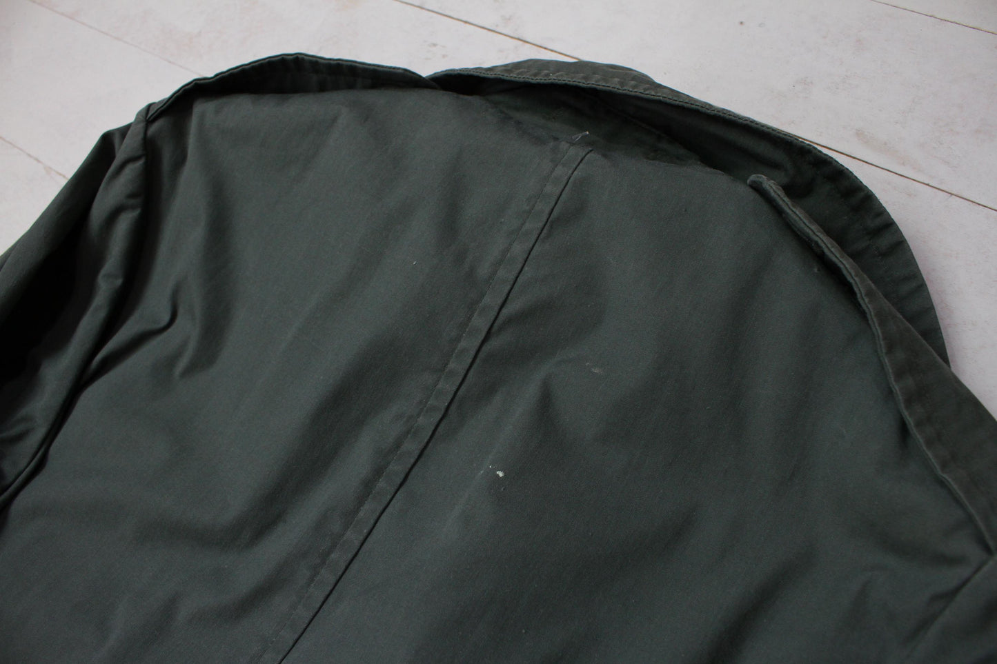 1970s 1977 US Army Raincoat AG-274 Made in USA Size S/M