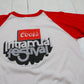 1980s Coors Intramural Festival 3/4 Sleeve Raglan Beer Promotional T-Shirt Made in USA Size M