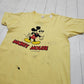 1970s Tropix Togs Walt Disney Productions Mickey Mouse Double Sided Print T-Shirt Made in USA Size M